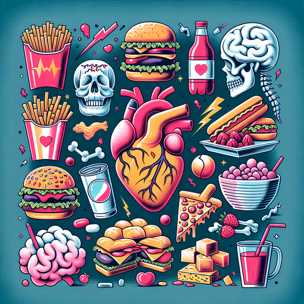 10 Gambar Makanan Tidak Sehat dan Dampaknya pada Kesehatan Anda